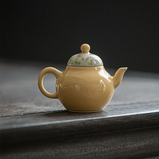 永利汇釉上彩手绘茶壶单壶家用手工陶瓷泡茶壶功夫茶带过滤日式 商品图4
