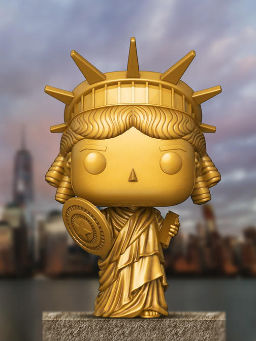 Funko POP Marvel Spiderman No Way Home  Statue Of Liberty美漫 蜘蛛侠：英雄无归自由女神手办 67062 商品图1
