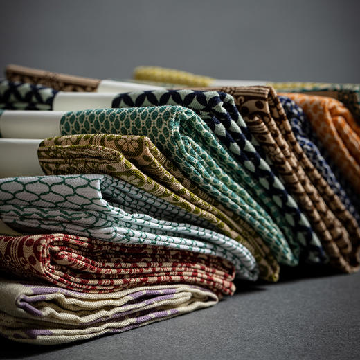 永利汇柔软知舍棉麻茶巾传统印花洁方吸水强质地柔茶道零配日式 商品图4