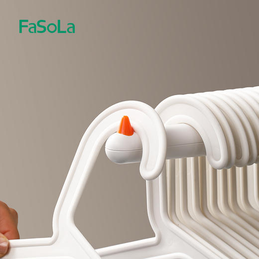 FaSoLa衣架收纳架家用免打孔阳台壁挂晾衣架挂杆多功能整理架神器 商品图10