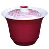 永利汇中式胭脂红家用盖碗单个手绘泡茶器不烫手陶瓷茶碗小清新 商品缩略图4