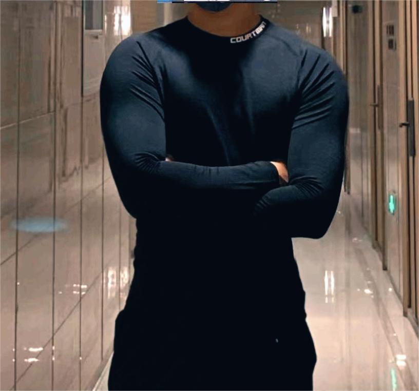 【薄绒紧身长袖】长袖薄绒紧身衣   跟9分紧身裤搭配着买  绝配