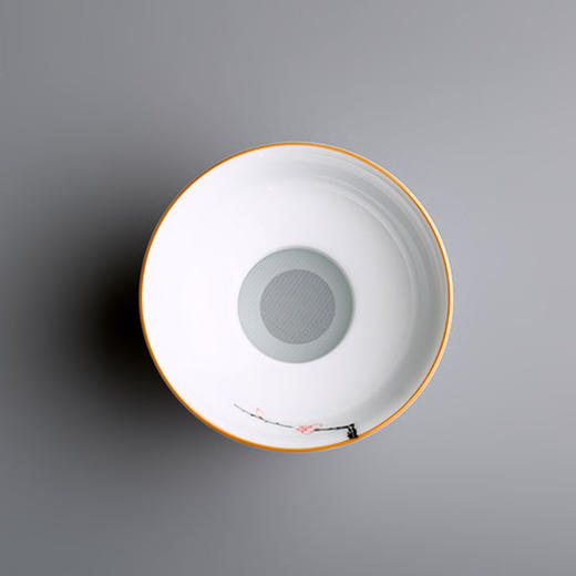 永利汇  陶瓷功夫茶具茶漏茶滤茶道配件过滤网白瓷滤茶器过滤器茶隔 商品图3