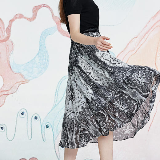 1B6052--半裙--华容婀娜--《LSF》【巴洛克摆钟】 商品图0