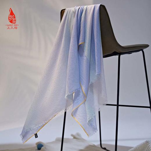 SAINTJOY/上久楷 羊毛围巾  披肩  羊毛 人字纹多彩缤纷格PJS23015 商品图14