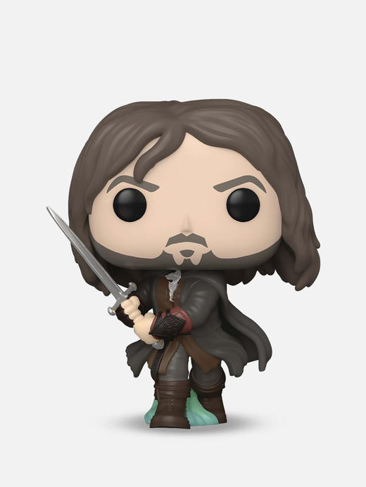 Funko POP Movies LotR Aragorn Army of the Dead电影 指环王POP公仔阿拉贡  亡灵军团夜光限定款手办 74704 商品图2