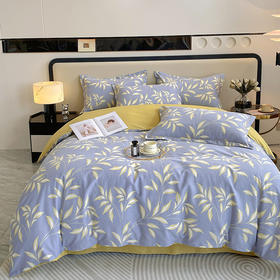 【紫韵家纺】“风中倩影”全棉加厚四件套/ZY-TG1660