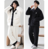男女提花绒加厚保暖家居服 冬季情侣睡衣可外穿套装（3-1108） 商品缩略图8
