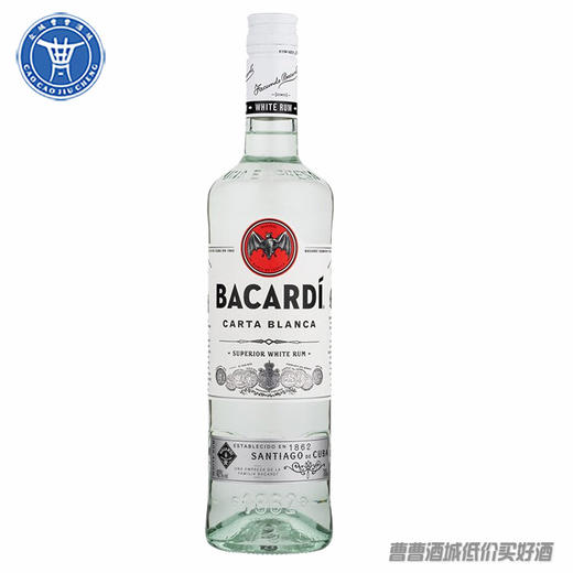 [洋酒]百加得超级朗姆酒40°750ML 商品图0