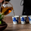 永利汇手写青花草书品茗杯功夫茶具单手工釉下彩个人杯复古主人 商品缩略图2