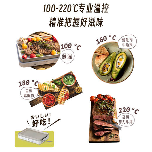 松下（Panasonic）多用途锅 烧烤盘 家用电火锅电蒸锅 多功能锅 大功率分体式料理烧烤蒸煮一体锅NF-H1 商品图6