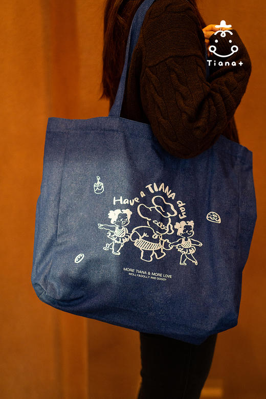 修狗牛仔帆布包 商品图5