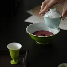 永利汇无落手工欣然棱口紫铜做旧壶承茶功夫铜配件双层蓄水带盖复古手绘