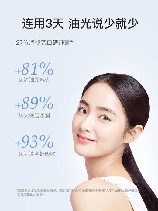 比度克沁透控油水乳 气泡般清爽 吸收快不焖痘 商品图2