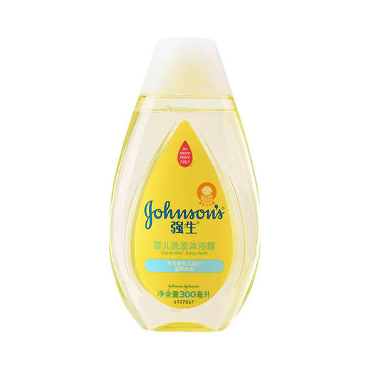 强生婴儿洗发沐浴露（新生儿专属）300ml/瓶 商品图0