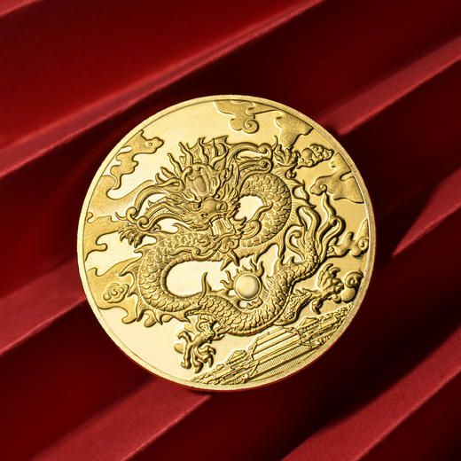 上海造币 2024龙年贺岁生肖纪念章炫彩荧光+AR+防伪版（封装） 商品图10