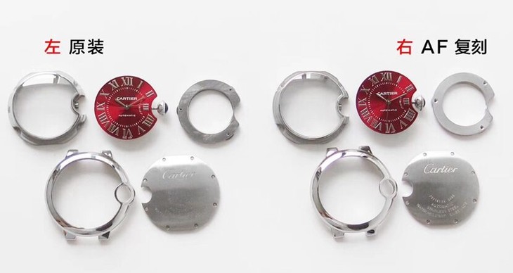 AF厂卡地亚顶级一比一精仿手表蓝气球系列WSBB0022对比正品评测