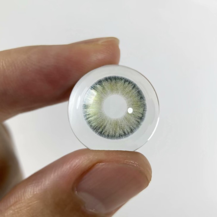 HUSHLENS 年抛隐形眼镜 布拉格绿 14.2mm 1副/2片 左右度数可不同 - VVCON美瞳网