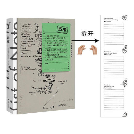 清单：关于爱与奇想的124张小纸条（英）肖恩·厄舍 著 商品图3