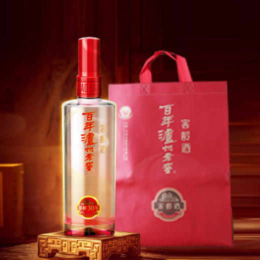 【酒厂直营】52度百年泸州老窖窖龄酒30年 500ml*6 浓香型白酒    泸州老窖官方旗舰店（内含礼品袋） 商品图3