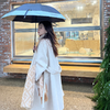 muu私服 双面婴驼绒大衣/ 设计师品牌私服系列～外套秋冬撞色通勤 商品缩略图2