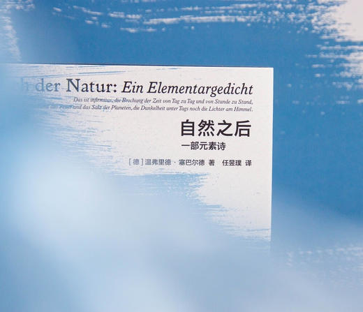 新民说·自然之后：一部元素诗（德）温弗里德·塞巴尔德 著 商品图2