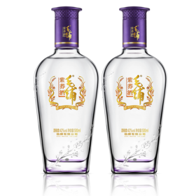 毛铺 紫荞 42度 500ml*2瓶（礼盒装） 荞香 苦荞酒 盒装 一口三香 送亲友长辈 宴请 送礼 自饮