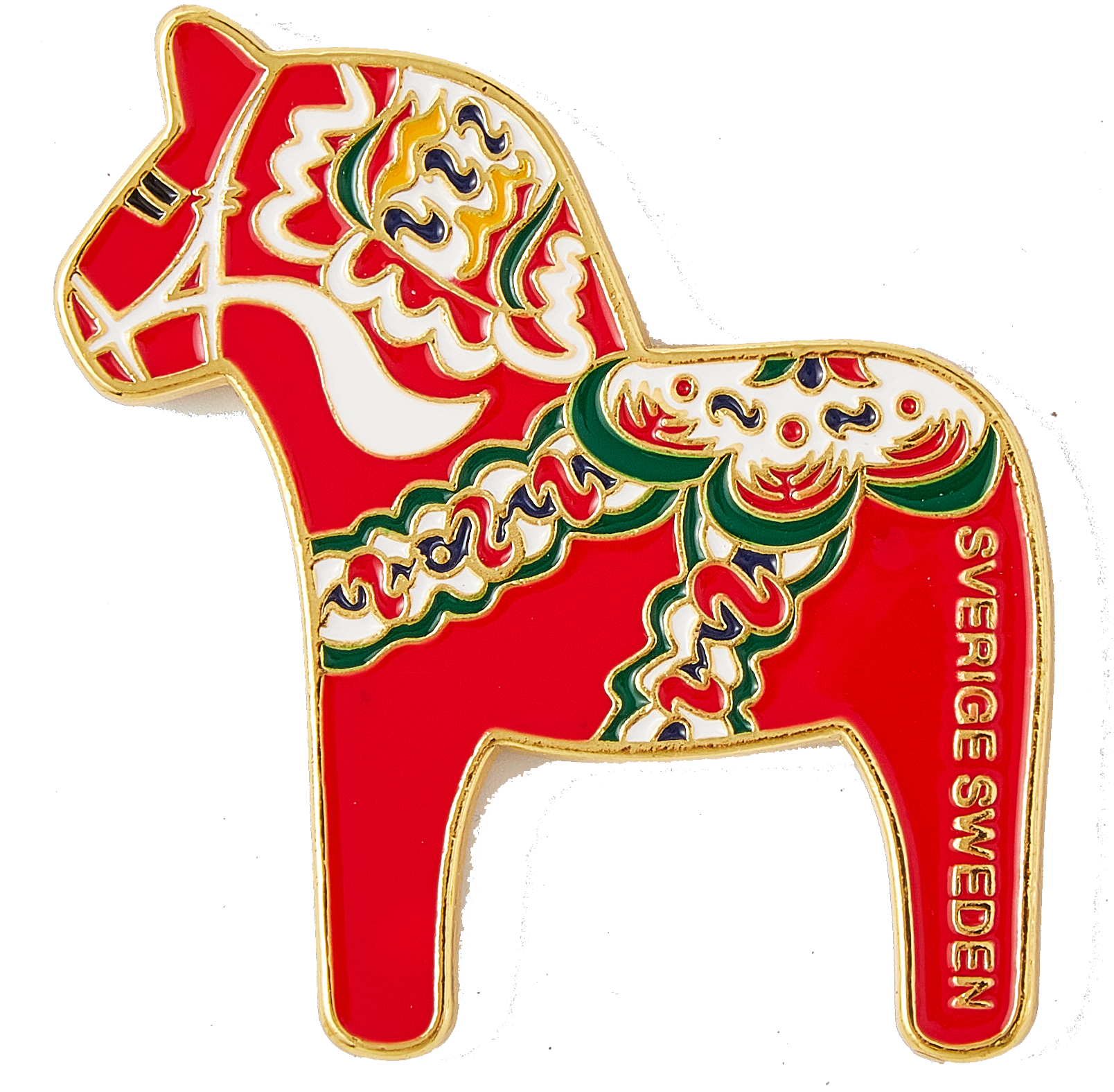 北欧设计风木马冰箱贴（大号）6*6.5cm