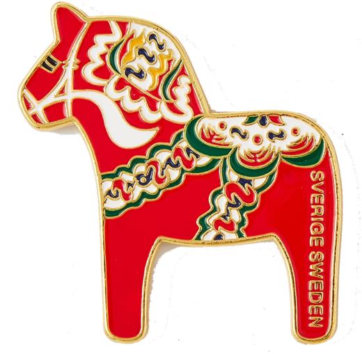 北欧设计风木马冰箱贴（大号）6*6.5cm 商品图0