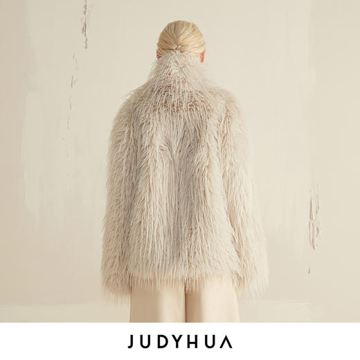 JUDYHUA 环保皮草外套 商品图2