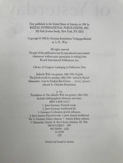 昨日的犹太世界 数百幅插图 精装大16开 商品图4