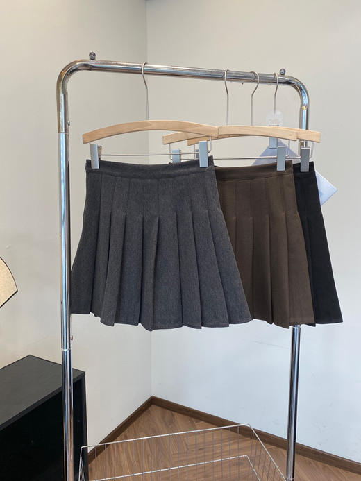 毛呢百褶裙 商品图7