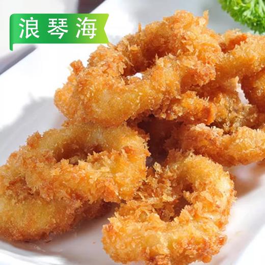 26B浪琴海裹粉鱿鱼圈（黄糠）500g/袋 10袋/件 商品图4