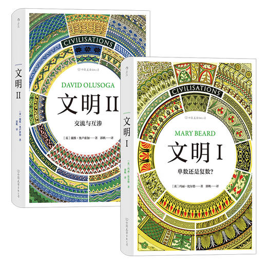 【特价】文明·I II 单数还是复数 交流与互渗 横跨五大洲世界文明史艺术史纪录片多元文化历史书 商品图0