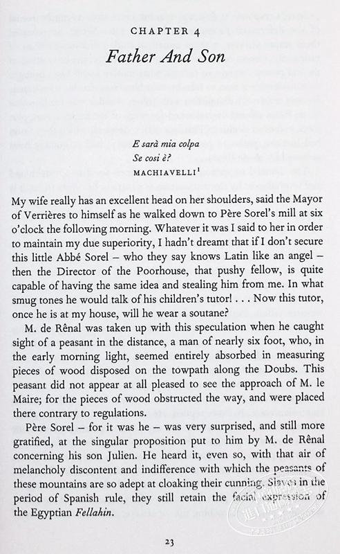 【中商原版】 英法版 红与黑 The Red and the Black 英文原版 Stendhal 小语种 英文对照 法文原版 商品图7