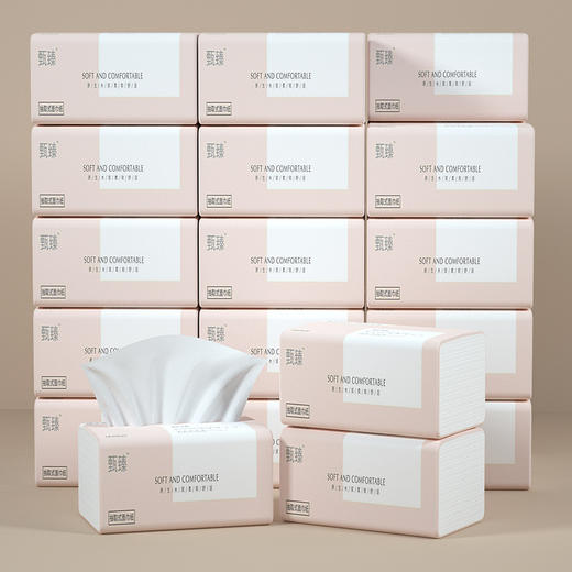 粉丝专属特价【60包用一年！亲肤绵柔母婴抽纸】原生木桨可湿水，无荧光剂不刺激！比卷纸更好用，加厚餐巾纸家用纸巾卫生纸擦手纸厕纸毛巾，直播引流爆款！ 商品图4