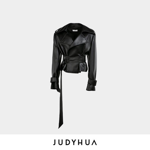JUDYHUA 环保PU夹克 商品图3