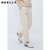 NEELLY纳俪商场同款时尚简约休闲裤女松紧腰通勤百搭西装裤萝卜裤N23113H01205 商品缩略图2