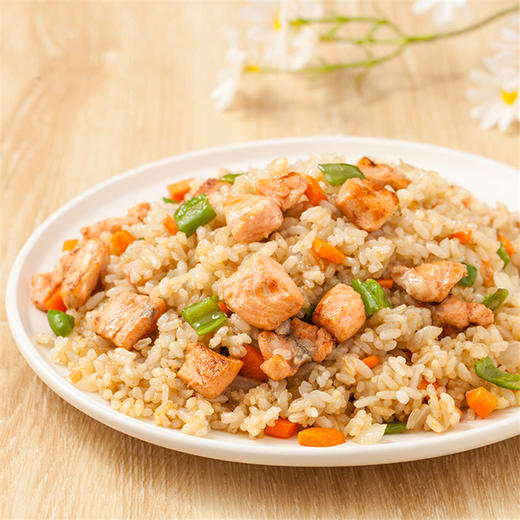 新疆三文鱼肉丁 国产虹鳟三文鱼 优质鱼肉 营养新鲜 新疆海鲜 商品图2