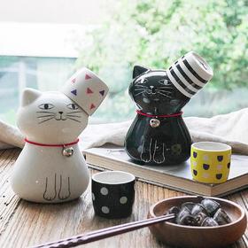 5F石村瓷器猫咪酒具