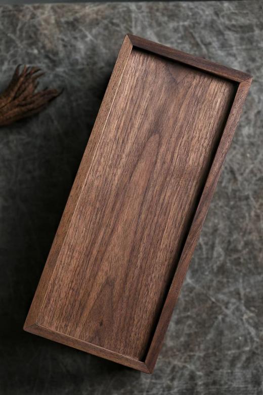 北美黑胡桃｜多功能海棠收纳盒 商品图1