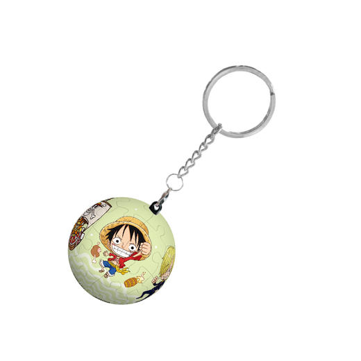 【折扣商品 不退不换】24片 钥匙扣拼图 A3383 ONE PIECE-新世界出发 商品图1