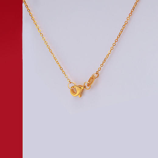 足金闪O链 商品图3