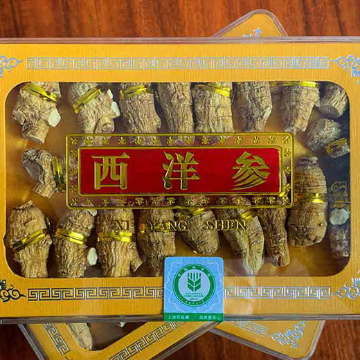 【5年黄金参龄】中科院溯源加拿大西洋参（5g粒头）100g/盒 参味浓郁富含皂甘 补气生津提神抗疲劳 泡茶煲汤泡酒研沫冲服都可 商品图0