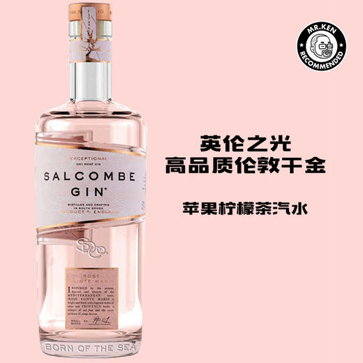 索尔科姆（Salcombe）圣玛丽玫瑰·伦敦干金酒 商品图0