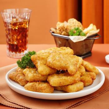 大希地上校黑椒鸡块1kg炸鸡块半成品早餐空气炸锅食材鸡肉烧烤食材 商品图2