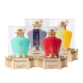 【积分当钱花】52度 传世窖池酒天和顺 500ml*4（内含手提袋） 泸州老窖官方旗舰店