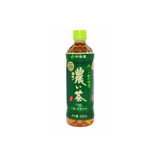 伊藤园 绿茶饮料(无糖) 500ml/瓶 商品图0