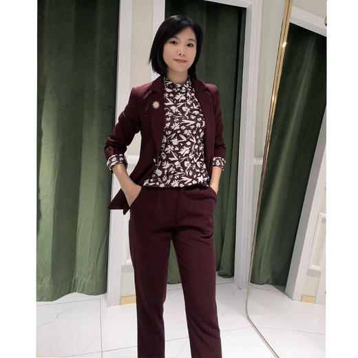 EIIR司歌直身包裙半裙职业西装裙EC881456 商品图3