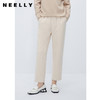 NEELLY纳俪商场同款时尚简约休闲裤女松紧腰通勤百搭西装裤萝卜裤N23113H01205 商品缩略图0